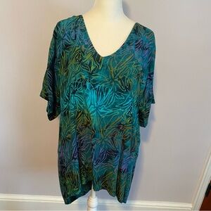 Novica Rayon Batik Tunic